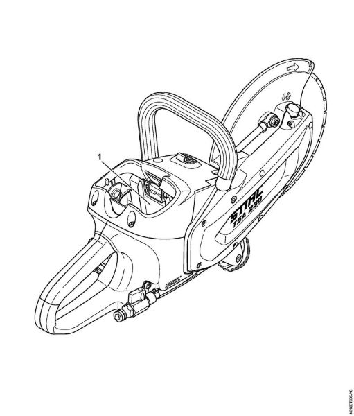 Tronzadoras de acumulador (TSA) TSA 230 Níºmero de máquinaÂ  de la marca Stihl